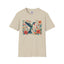 Hummingbird in Bloom Unisex Softstyle T-Shirt