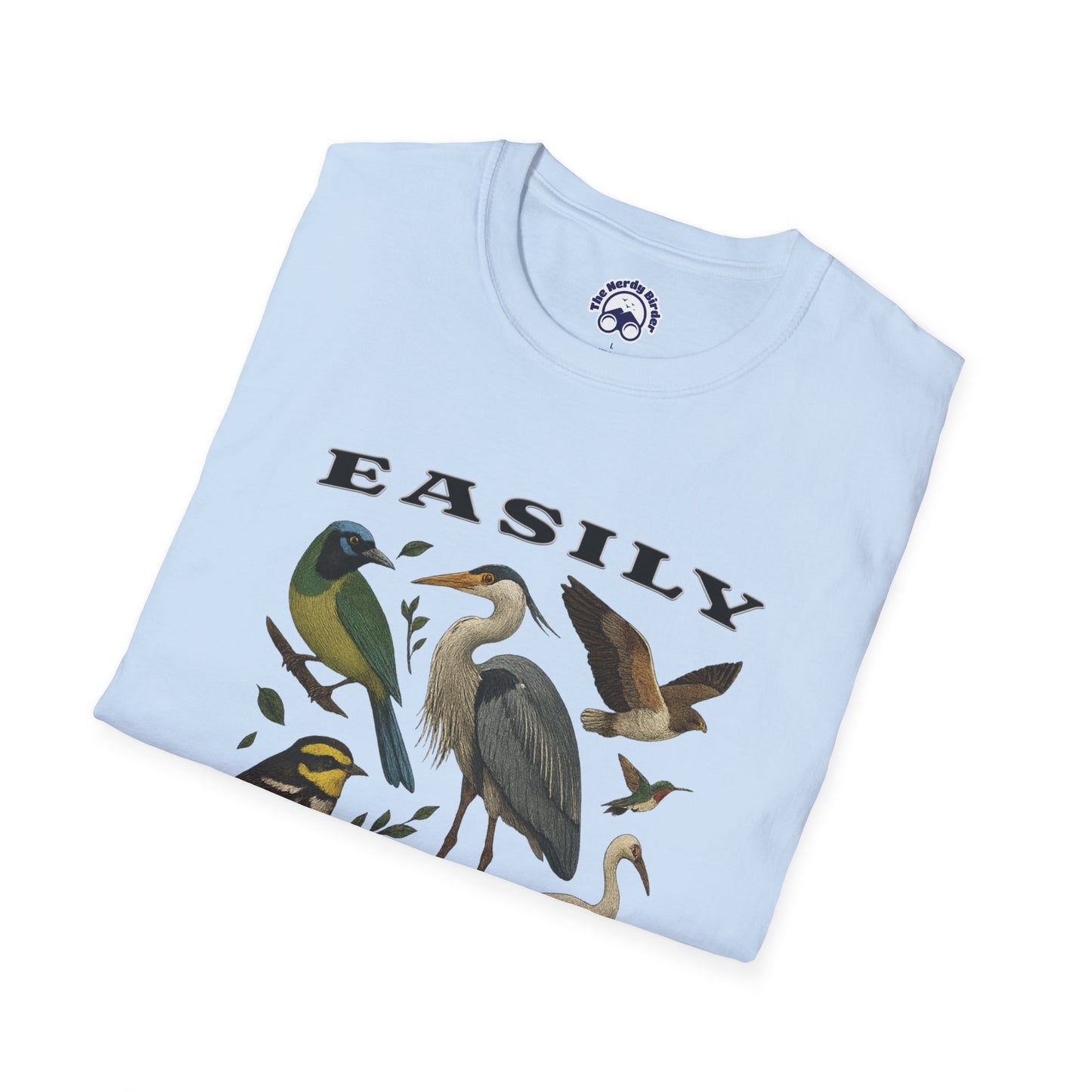 Easily Distracted by Birds Graphic T-Shirt