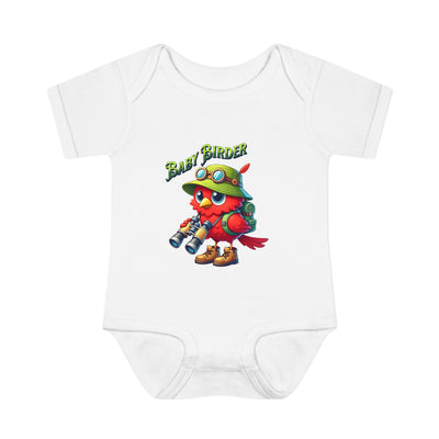The Nerdy Birder - Baby Birder Infant Bodysuit, Cute Baby Clothes, Baby Shower Gift, Newborn Outfit, Baby Apparel, Gift for Bird Enthusiasts