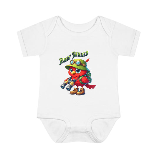 The Nerdy Birder - Baby Birder Infant Bodysuit, Cute Baby Clothes, Baby Shower Gift, Newborn Outfit, Baby Apparel, Gift for Bird Enthusiasts