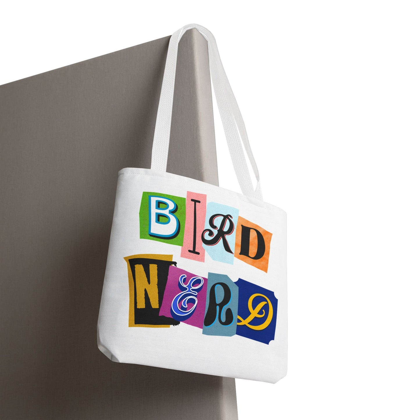Colorful "Bird Nerd" Tote Bag - Perfect for Nature Lovers & Birdwatchers