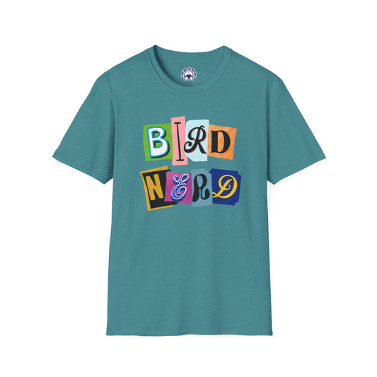 Bird Nerd Unisex Softstyle T-Shirt - Fun & Quirky Tee