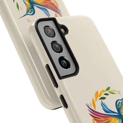 Hummingbird Rainbow Tough Phone Cases
