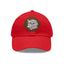 The Nerdy Birder - "Cool Birder Vibes" Dad Hat, Leather Patch Cap, Perfect Gift for Dads, Nature Lovers, Casual Style Cap, Summer Accessories