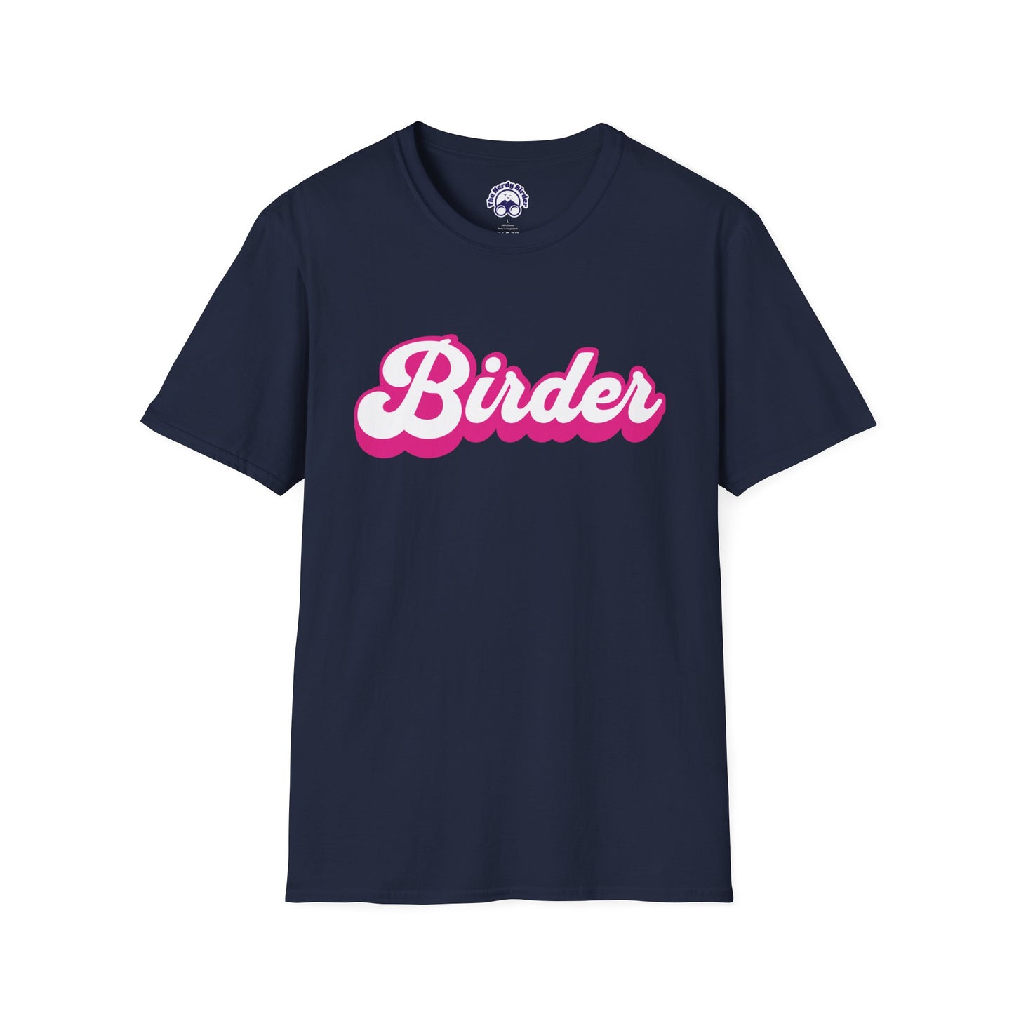 Birder Unisex Softstyle T-Shirt - Retro Vibe Tee for Casual Wear