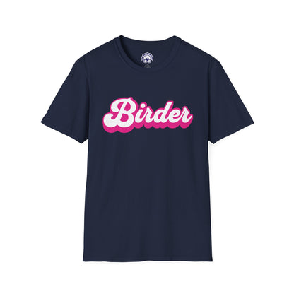 Birder Unisex Softstyle T-Shirt - Retro Vibe Tee for Casual Wear