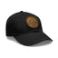 The Nerdy Birder - "Birding Heals the Mind and Soul" Dad Hat, Leather Patch Cap, Perfect Gift for Dads, Nature Lovers, Casual Style Cap, Summer Accessories