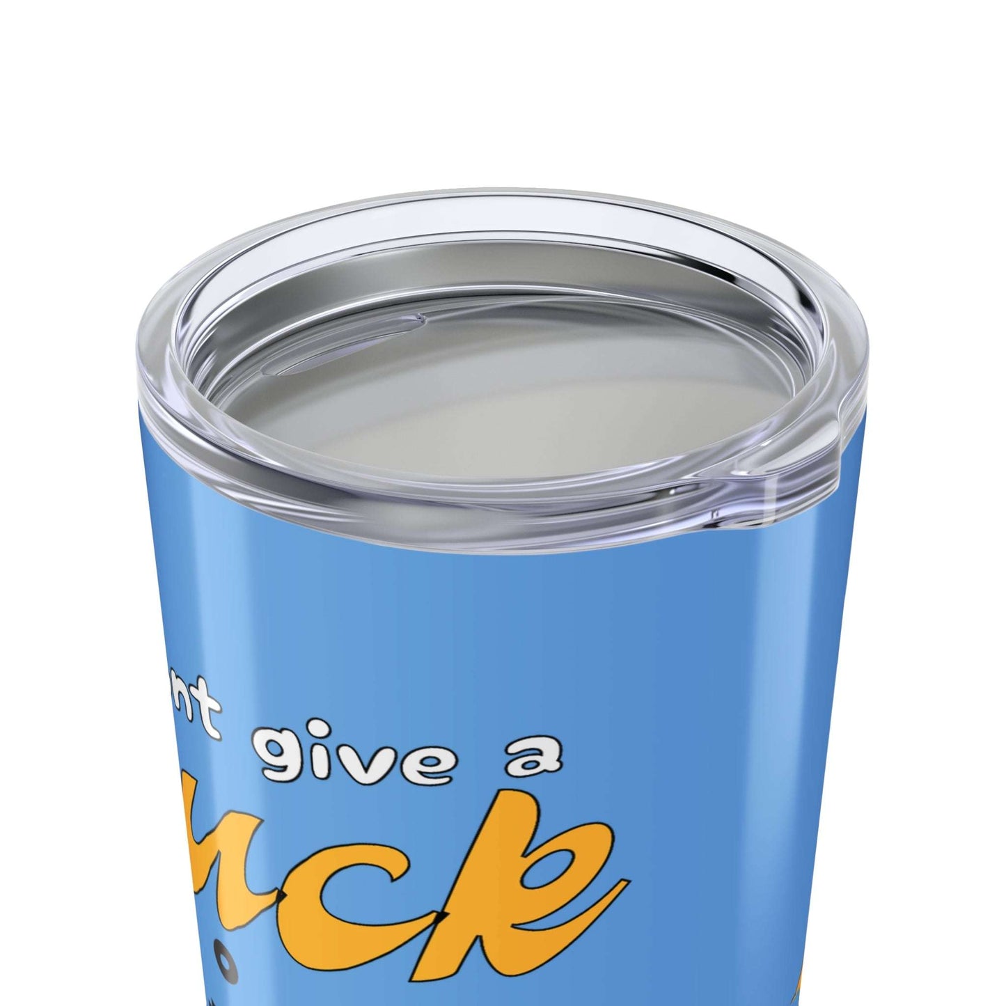 I Don't Give A Duck Themed 20oz Tumbler - Perfect for Animal Lovers & Quirky Gifting