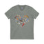 Bird Heart V-Neck Tee