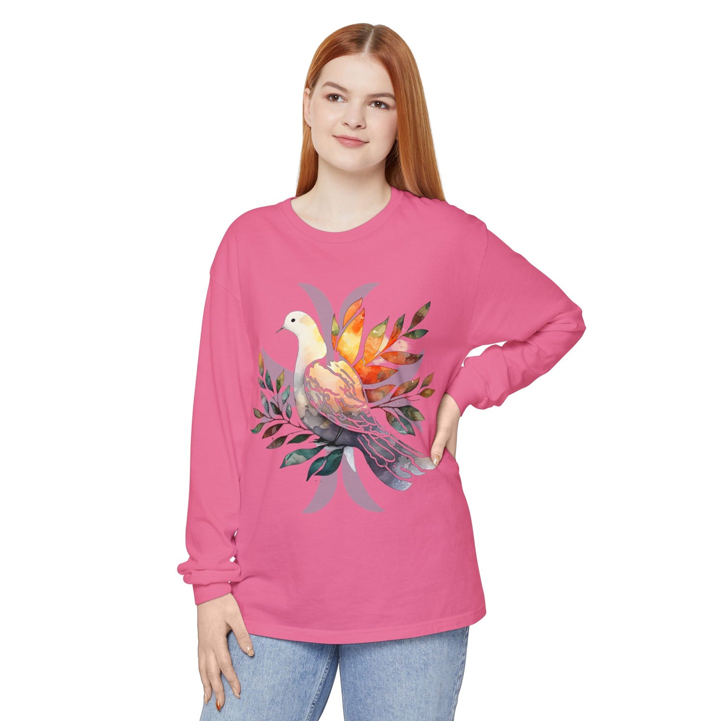 Peaceful Dove Long Sleeve T-Shirt
