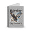 Eagle Birder By Nature Bird Watching Spiral Notebook