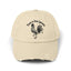 The Nerdy Birder Fluent In Fowl Language Vintage Style Hat - Unisex Distressed Cap