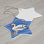 Irish Swam Ceramic Ornament — 4 Shape Options