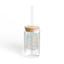 The Nerdy Birder Birding Vibes 16oz Sipper Glass With Bamboo Lid