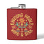 Birding Heals Birder Flask | Stainless Steel 6oz Hip Flask for Nature Lovers, Outdoor Adventures, Gifts for Birders, Hiking Accessory