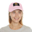 The Nerdy Birder Talk Birdy To Me Dad Hat with Leather Patch Stylish Outdoor Cap