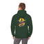The Nerdy Birder - "Talk Birdy to Me" Back Design Unisex Hoodie - Cozy Sweatshirt for Nature Lovers