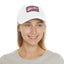 Pink Birder Hat with Leather Patch