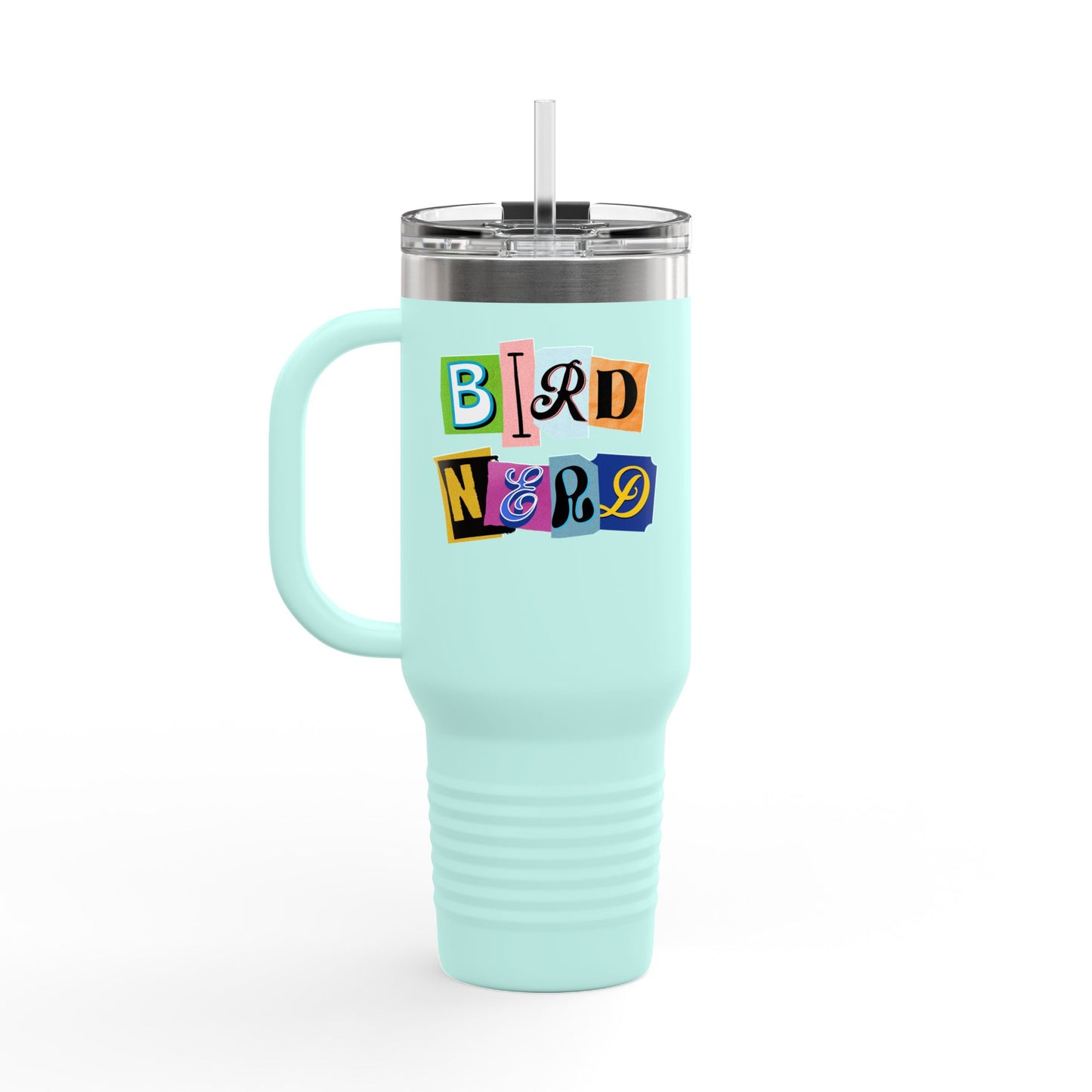 The Nerdy Birder Bird Nerd Insulated Travel Mug, 40oz