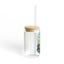 The Nerdy Birder Birding Vibes 16oz Sipper Glass With Bamboo Lid