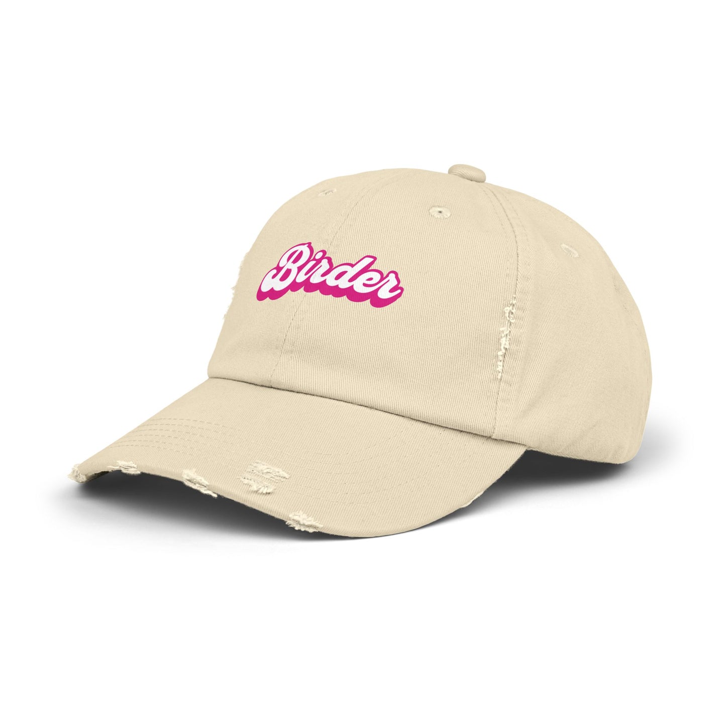 The Nerdy Birder Birder Vintage Style Hat - Unisex Distressed Cap