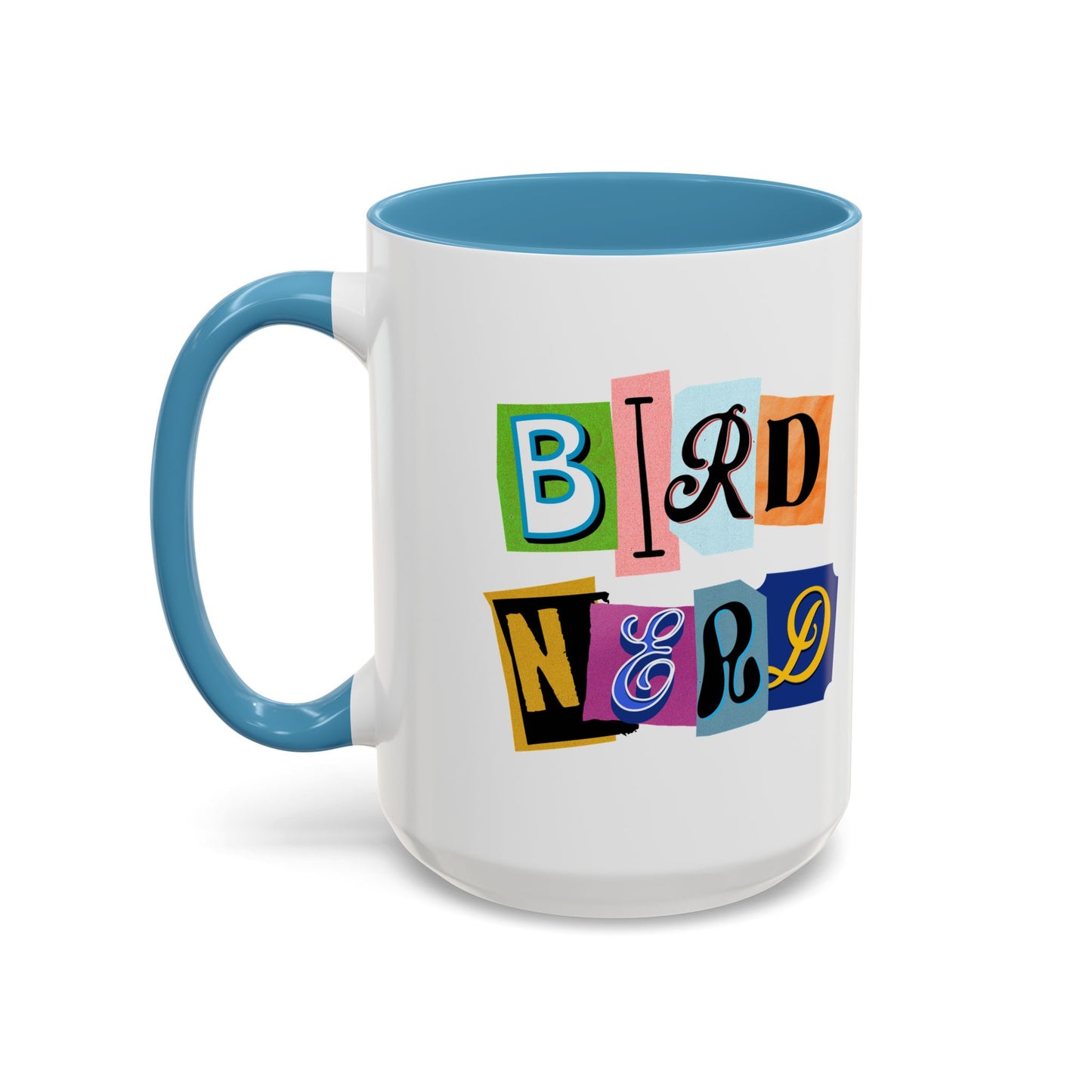 Bird Nerd Accent Coffee Mug - Fun & Quirky Gift for Bird Lovers