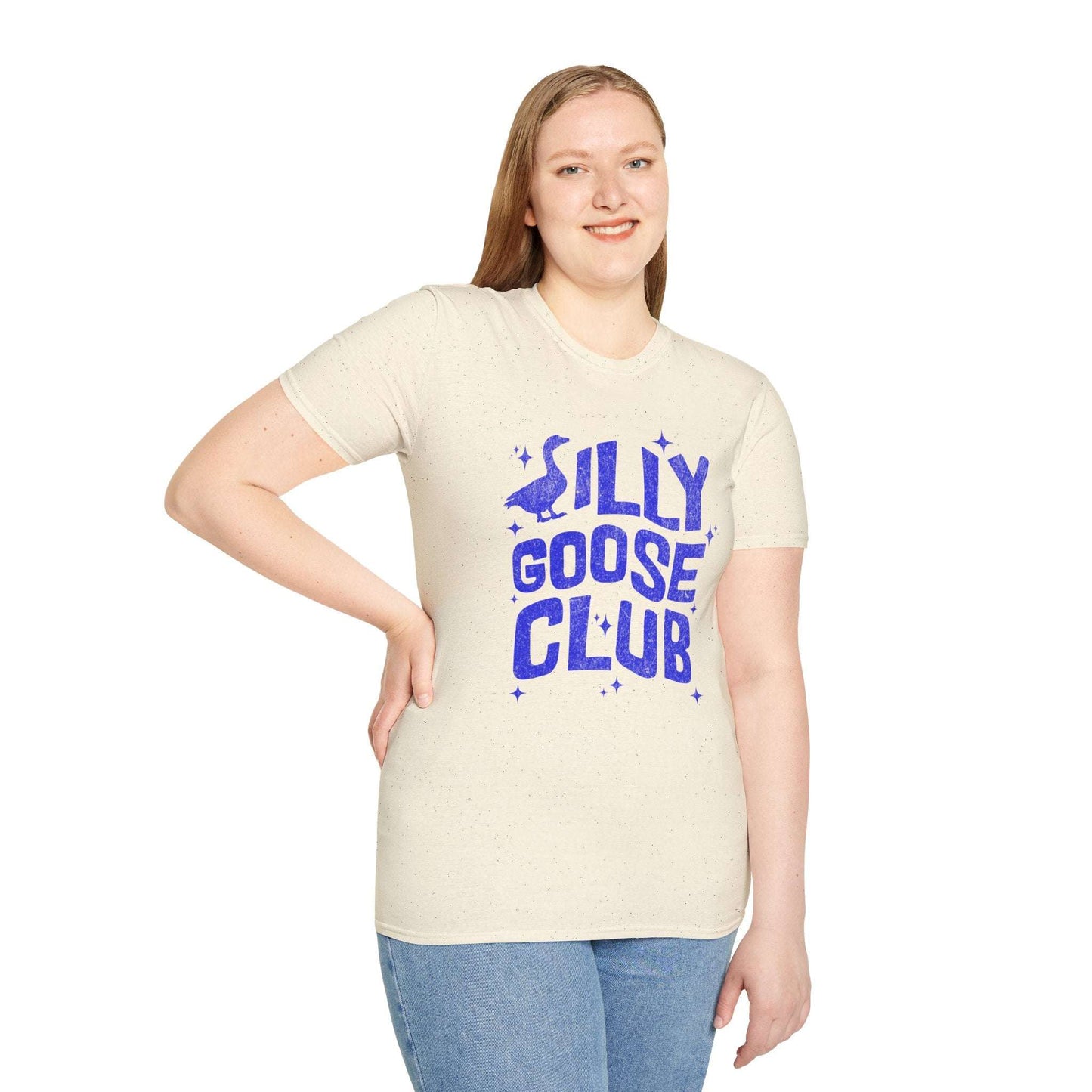 Silly Goose Club Unisex Softstyle T-Shirt - Retro Vibe Tee for Casual Wear
