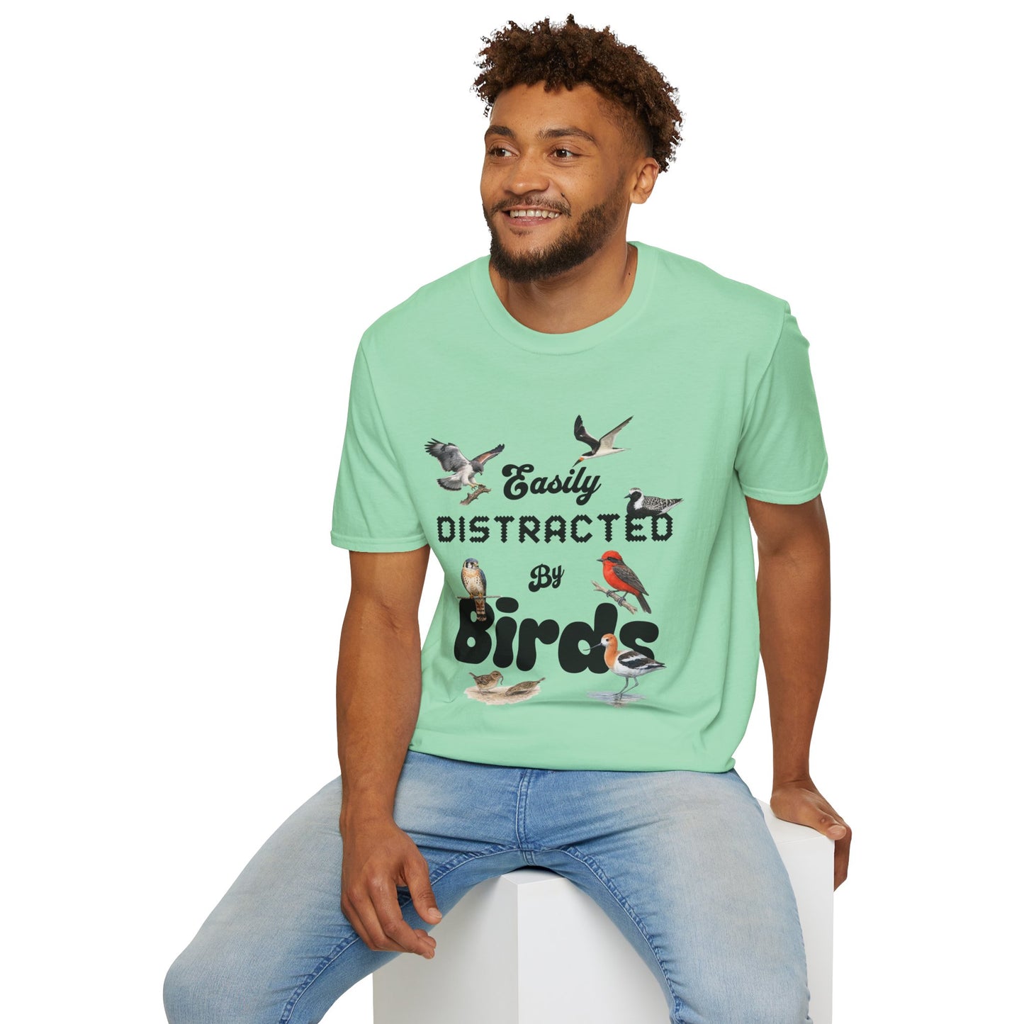 Easily Distracted by Birds - Texas Edition T-shirt