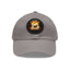 The Nerdy Birder - "I'd Rather be Birding" Dad Hat, Leather Patch Cap, Perfect Gift for Dads, Nature Lovers, Casual Style Cap, Summer Accessories