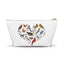 Heart of Birds Accessory Pouch White