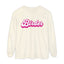 Pink Birder Unisex Garment-dyed Long Sleeve T-Shirt