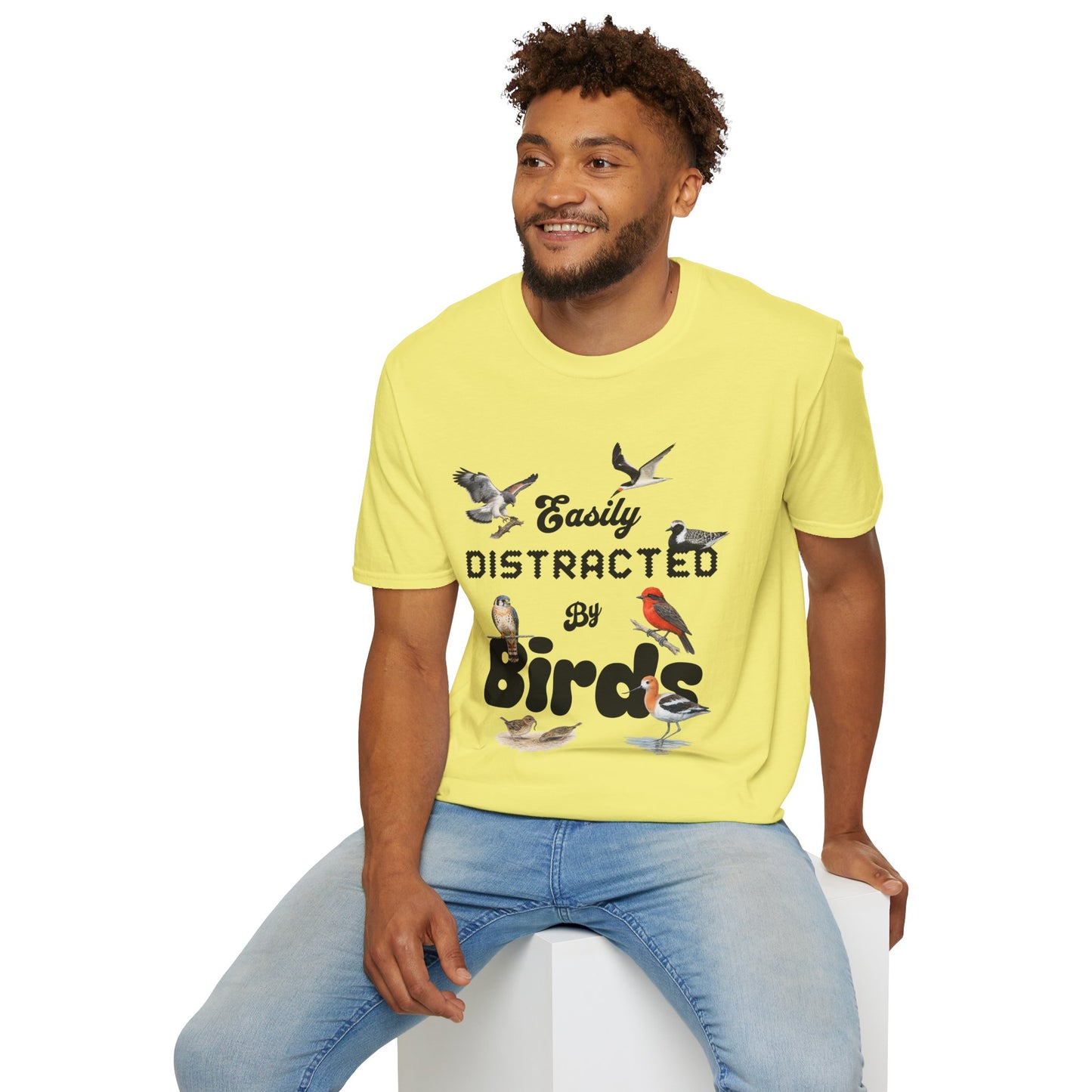 Easily Distracted by Birds - Texas Edition T-shirt