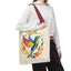 Hummingbird Rainbow Tote Bag - Natural color