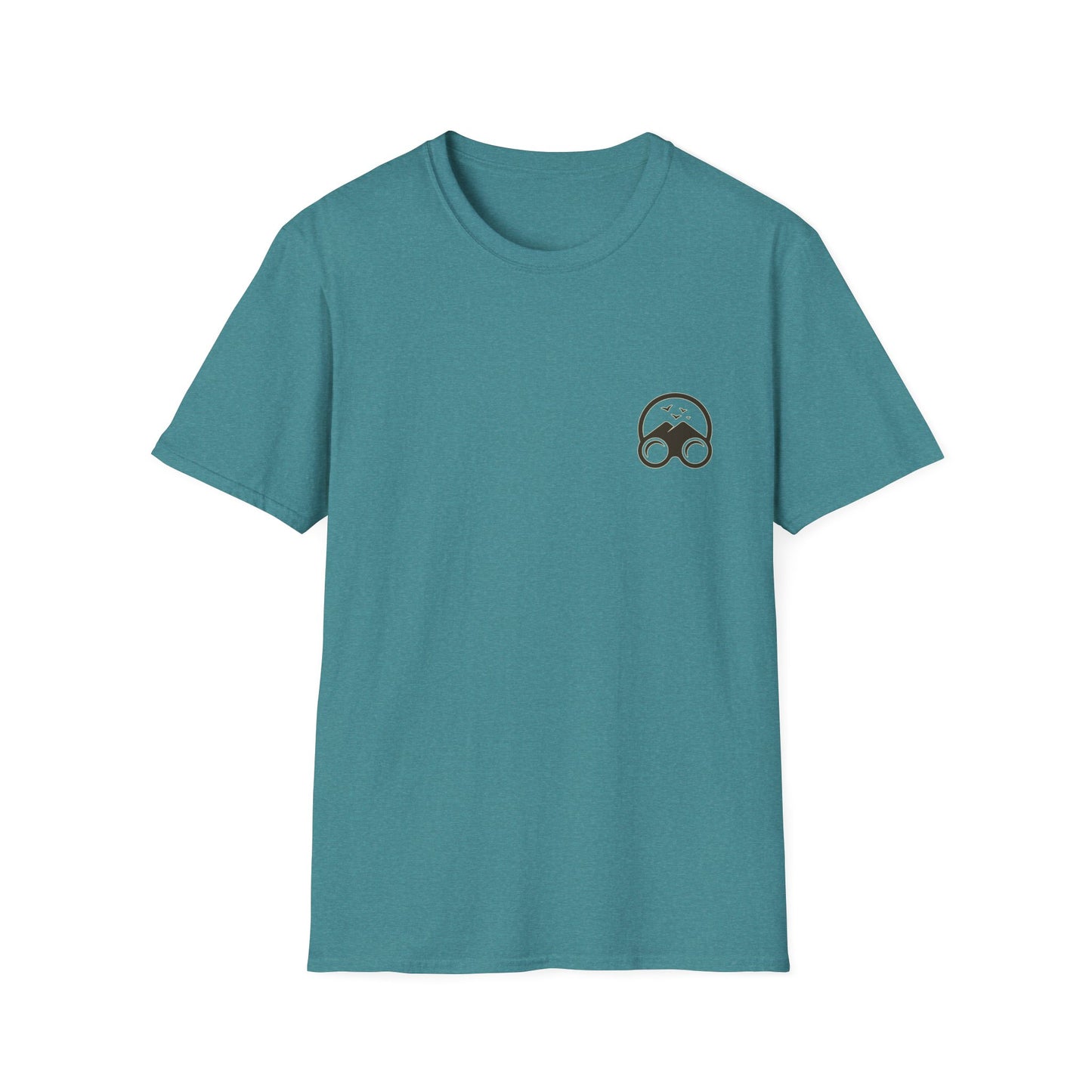 Texas Red-Tailed Hawk on the back of the T-Shirt