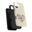 Bird Heart Tough Phone Cases - Cute Wildlife Design, Gift for Nature Enthusiasts, Durable Cases for Birdwatching