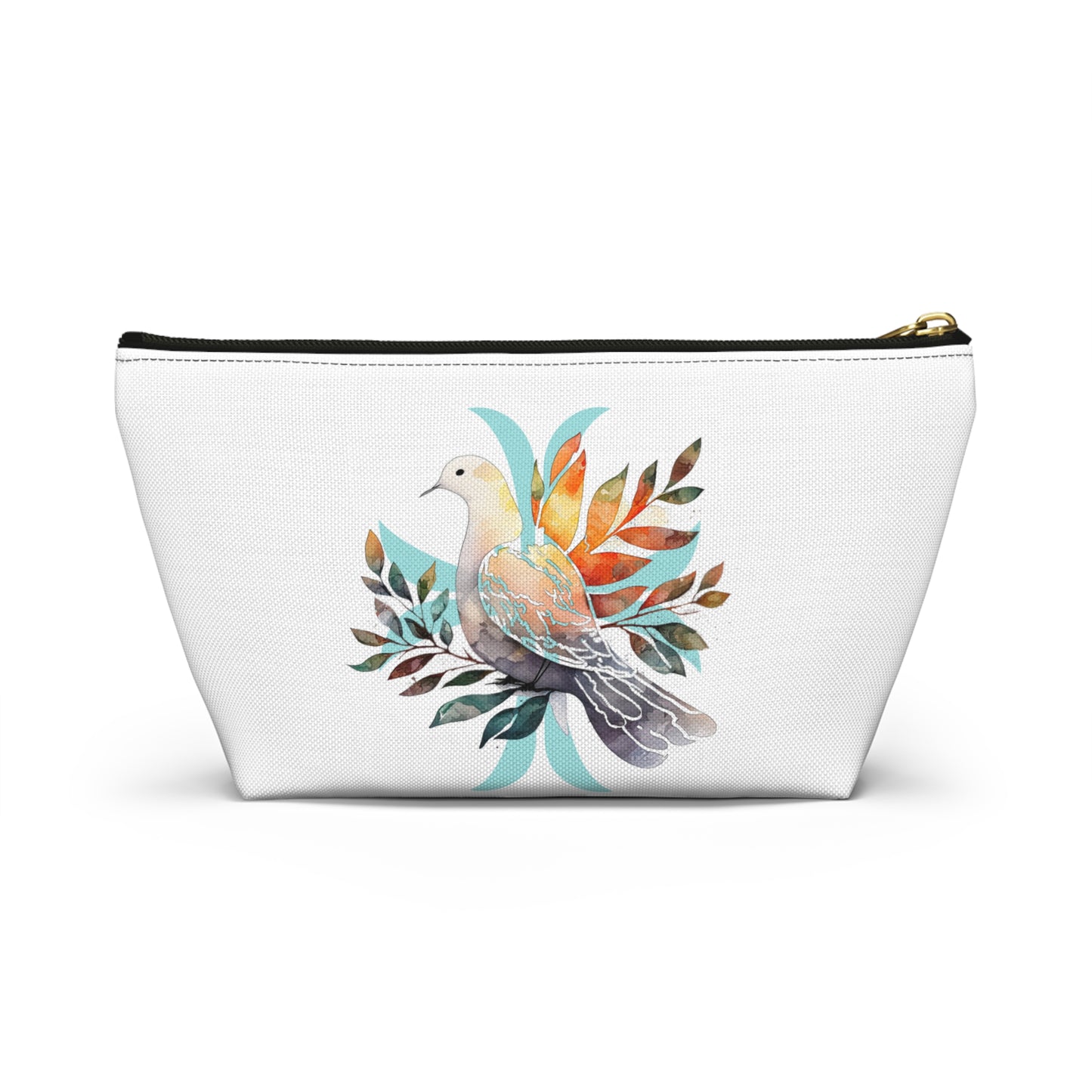 Peaceful Dove Accessory Pouch in White