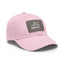 The Nerdy Birder Easily Distracted By Birds Dad Hat with Leather Patch, Casual Cap for Bird Lovers, Unisex