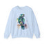 Colorful Parrot Art Unisex Crewneck Sweatshirt - Nature Lover Gift