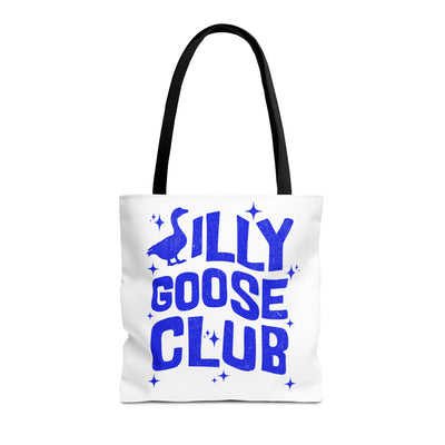 Silly Goose Club Tote Bag - Fun & Quirky Reusable Bag for Everyday Use