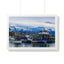 Scenic Harbor Framed Horizontal Poster - Nautical Wall Art for Home Decor
