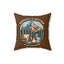 Birding Is Better Square Pillow - Outdoor Camping Decor for Nature Lovers