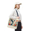 Hummingbird In Bloom Tote Bag - Natural color