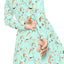 Mint Warbler Long Sleeve Dance Dress, Elegant Birder Dress, Bohemian Style Dress