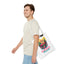 Romantic Summer Tote Bag with Flamingos
