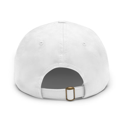 The Nerdy Birder - "Calm The Flock Down" Dad Hat, Leather Patch Cap, Perfect Gift for Dads, Nature Lovers, Casual Style Cap, Summer Accessories