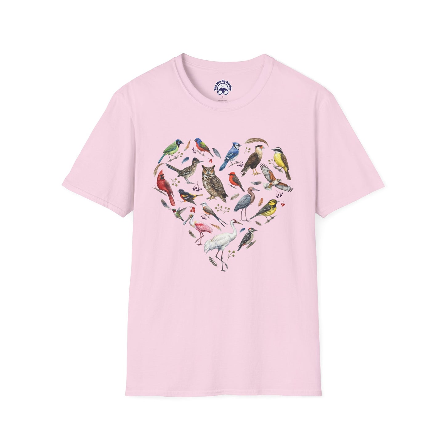 Heart of Texas Birds T-Shirt for Bird Lovers & Birdwatchers