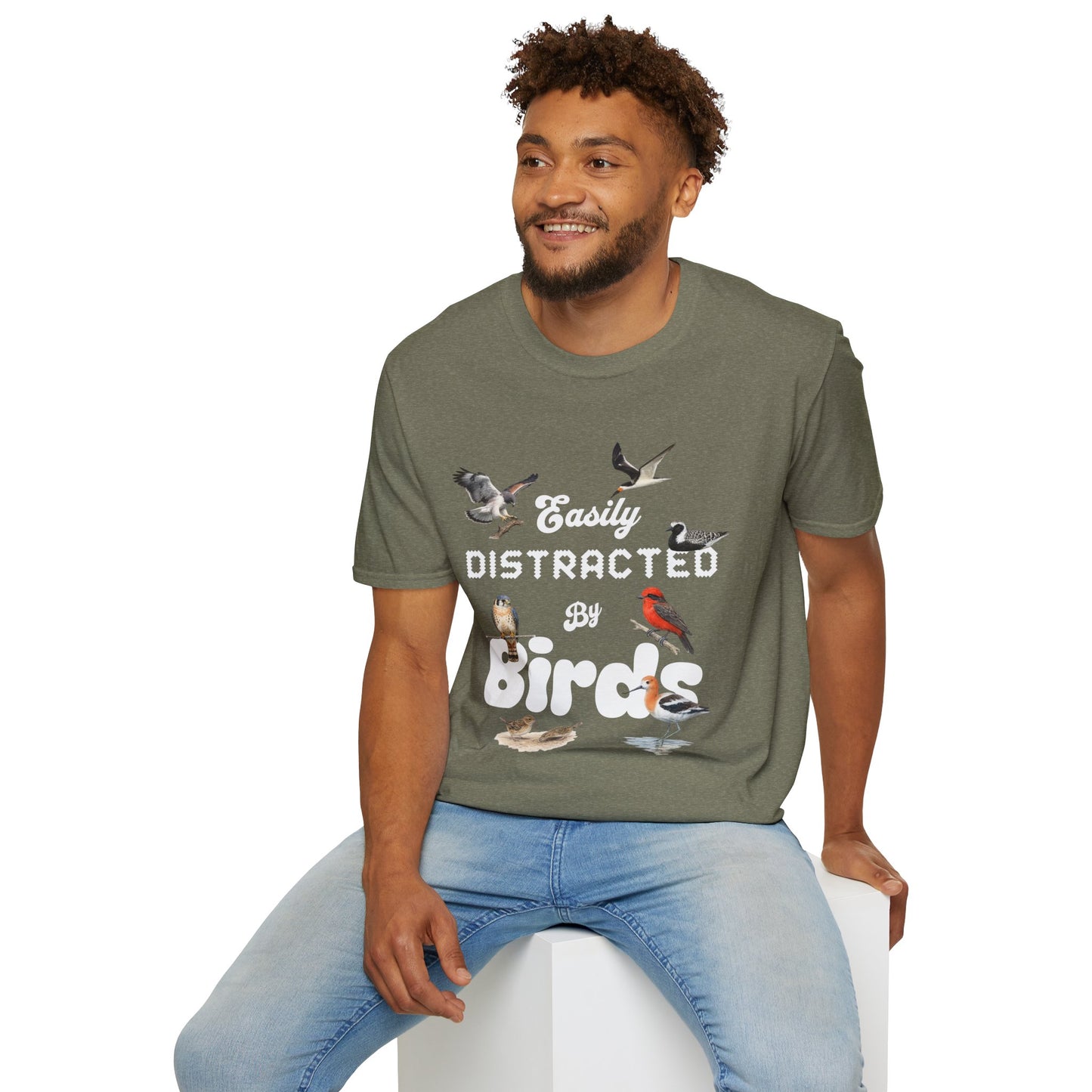 Easily Distracted by Birds - Texas Edition T-shirt