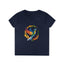 Rainbow Hummingbird Ladies' V-Neck T-Shirt