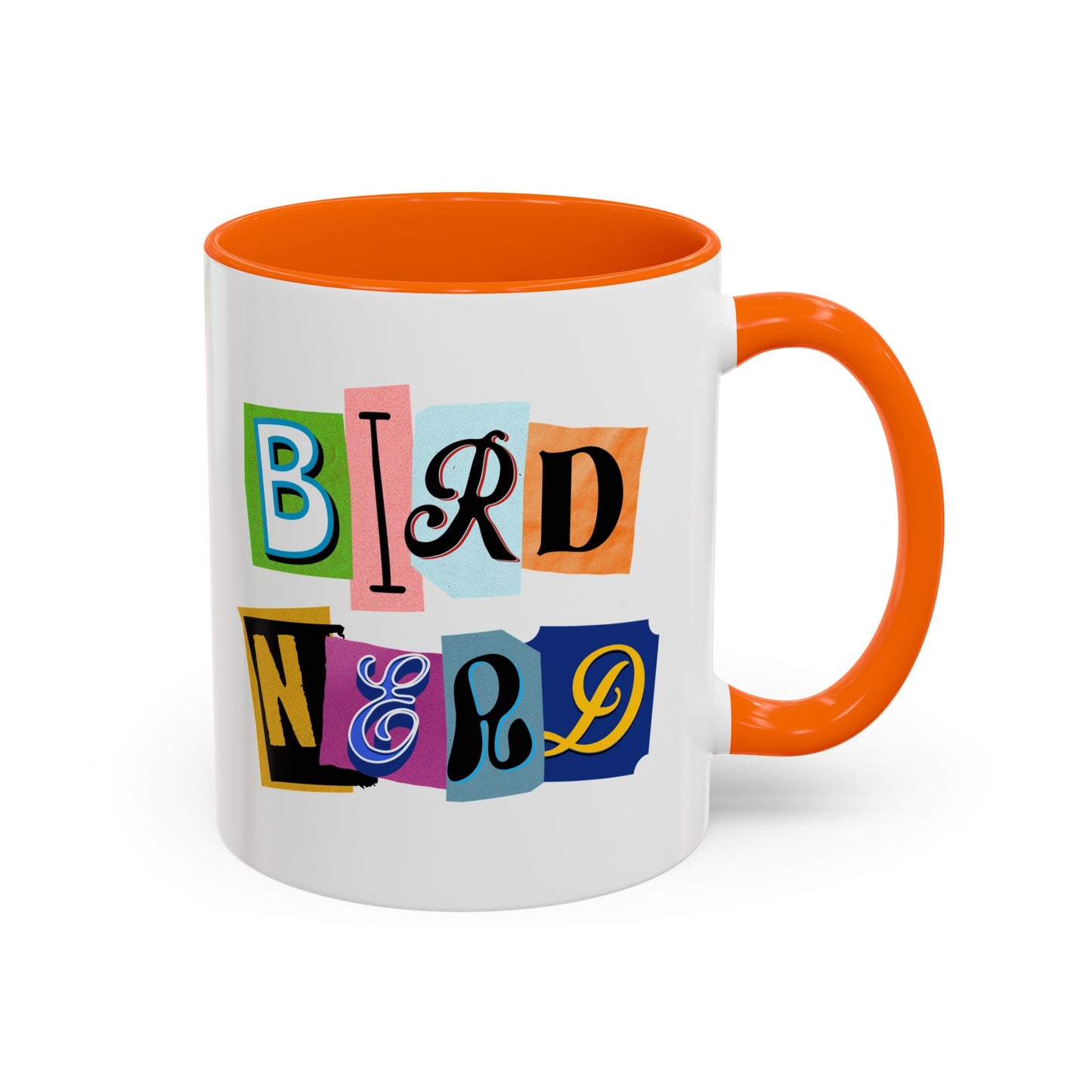 Bird Nerd Accent Coffee Mug - Fun & Quirky Gift for Bird Lovers
