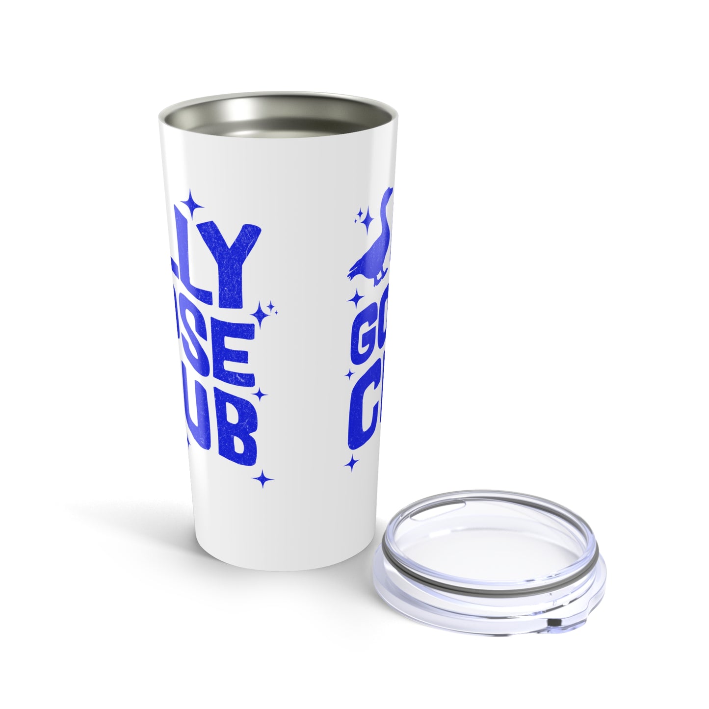 Sassy Goose Club Tumbler - 20oz Travel Cup, Funny Gift for Friends, Cool Insulated Mug, Party Favor, Humor Drinkware